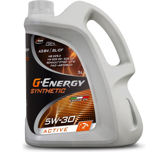 Масло G-ENERGY Synthetic Active 5W-30 5л 253142406
