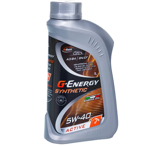 Масло G-ENERGY Масло Synthetic Active 5W-40 1л 253142409 1