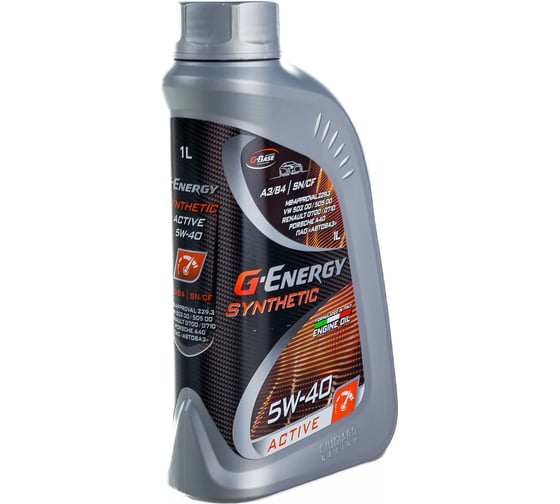 Масло G-ENERGY Масло Synthetic Active 5W-40 1л 253142409