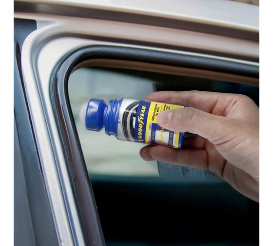 Силиконовая смазка для резиновых уплотнителей Goodyear пластиковая бутылка 75 мл GY000803