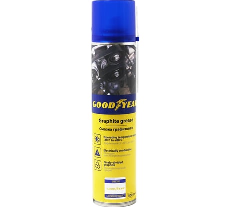 Графитовая смазка Goodyear аэрозоль, 400 мл GY000797