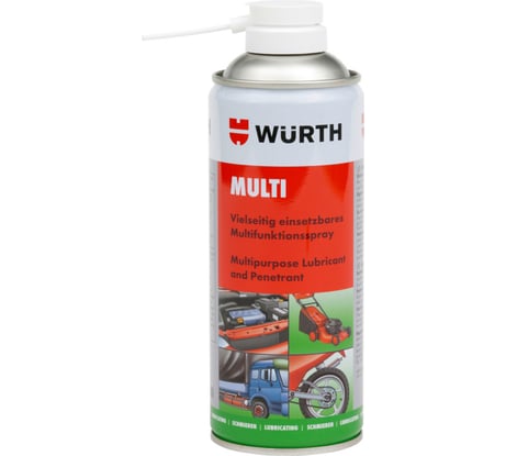Спрей-смазка MULTI 400 мл WURTH 089305540 053 12