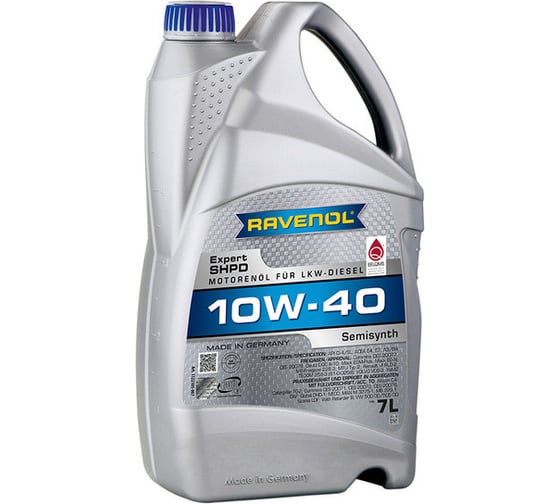 Моторное масло RAVENOL Expert SHPD SAE 10W-40, 7 л, new 1122105-007-01-999