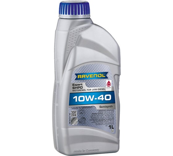 Моторное масло RAVENOL Expert SHPD SAE 10W-40, 1 л, new 1122105-001-01-999 1