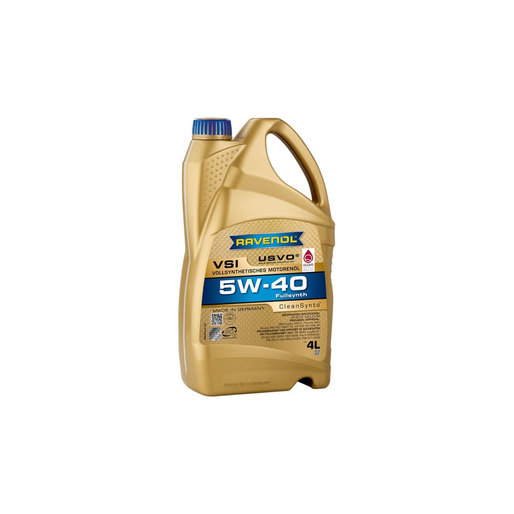 Моторное масло RAVENOL VSI SAE 5W-40, 4 л new 1111130-004-01-999 ...