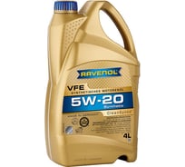 Моторное масло RAVENOL VFE SAE 5W-20, 4 л new 1111311-004-01-999