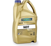 Моторное масло RAVENOL NDT SAE 5W-40, 5 л, new 1122103-005-01-999