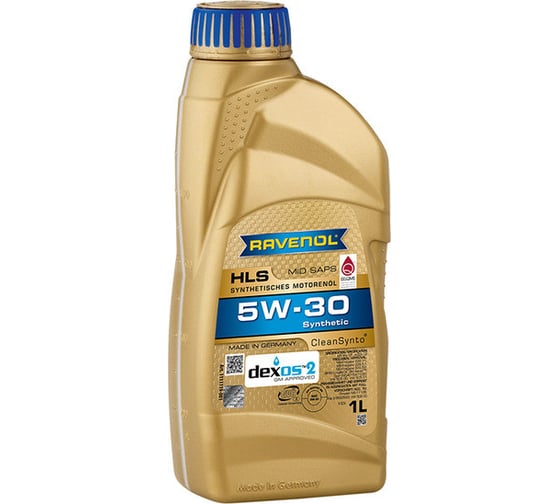 Моторное масло RAVENOL HLS SAE 5W-30, 1 л, new 1111119-001-01-999