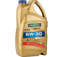 Моторное масло RAVENOL DXG SAE 5W-30, 5 л (4+1) 1111124-A05-01-909