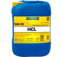 Моторное масло RAVENOL HCL SAE 5W-30, 10 л new 1111118-010-01-999