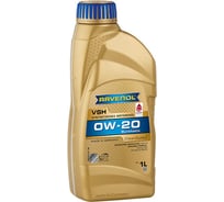 Моторное масло RAVENOL VSH SAE 0W-20, 1 л 1111154-001-01-999