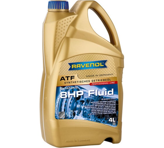 Трансмиссионное масло RAVENOL ATF 8 HP Fluid 4 л, new 1211124-004-01-999 1