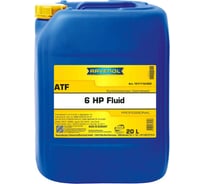 Трансмиссионное масло RAVENOL ATF 6 HP Fluid 20 л, new 1211112-020-01-999