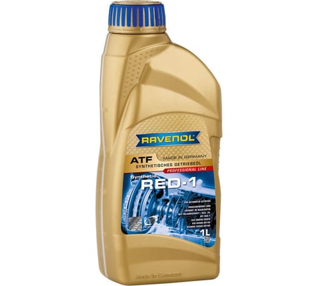 Трансмиссионное масло RAVENOL ATF RED-1 1 л, new 1211117-001-01-999