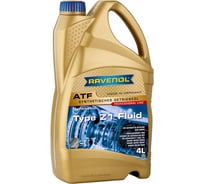 Трансмиссионное масло RAVENOL ATF Type Z1 Fluid 4 л, new 1211109-004-01-999