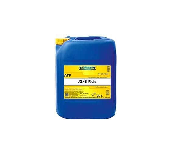 Трансмиссионное масло RAVENOL ATF J2/S Fluid 20 л 1211115-020-01-999 1