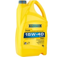 Моторное масло RAVENOL Formel Super SAE 15W-40 SF-CD, 5 л new 1113115-005-01-999