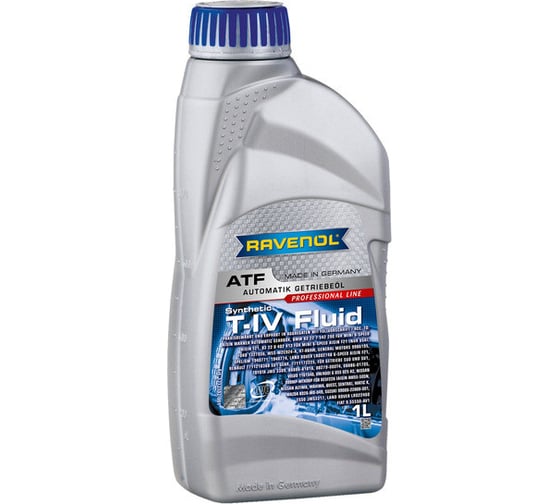 Трансмиссионное масло RAVENOL ATF T-IV Fluid 1 л, new 1212102-001-01-999 1
