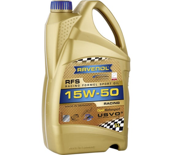 Моторное масло RAVENOL RFS Racing Formel Sport SAE 15W-50, 5 л new 1142105-005-01-999 1