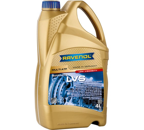 Трансмиссионное масло RAVENOL Multi ATF LVS Fluid 4 л 1211145-004-01-999 1