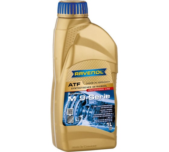Трансмиссионное масло RAVENOL ATF M 9-Serie,  1л new 1211108-001-01-999