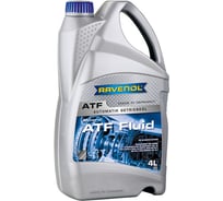 Трансмиссионное масло RAVENOL ATF Fluid, 4л new 1213101-004-01-999