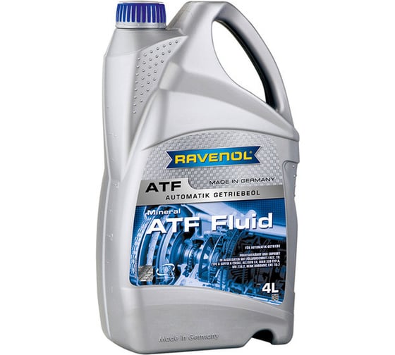 Трансмиссионное масло RAVENOL ATF Fluid,  4л new 1213101-004-01-999