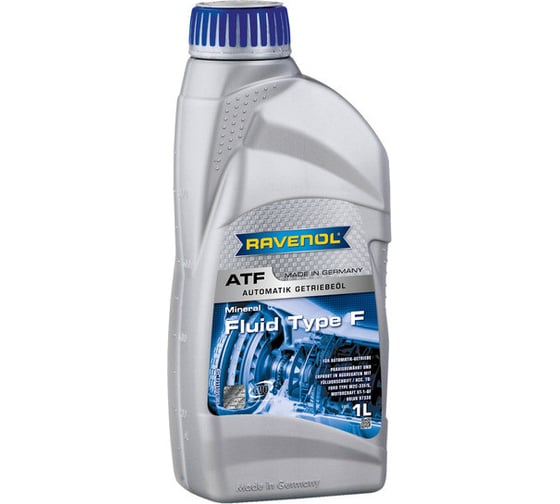 Трансмиссионное масло RAVENOL ATF Fluid Type F, 1л new 1213105-001-01-999 1
