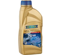 Трансмиссионное масло RAVENOL MTF-4 SAE 70W, 1л 1221113-001-01-999 30726950