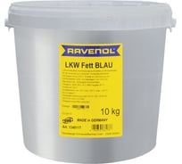 Смазка RAVENOL LKW Fett Blau 10 кг 1340117-010-03-000