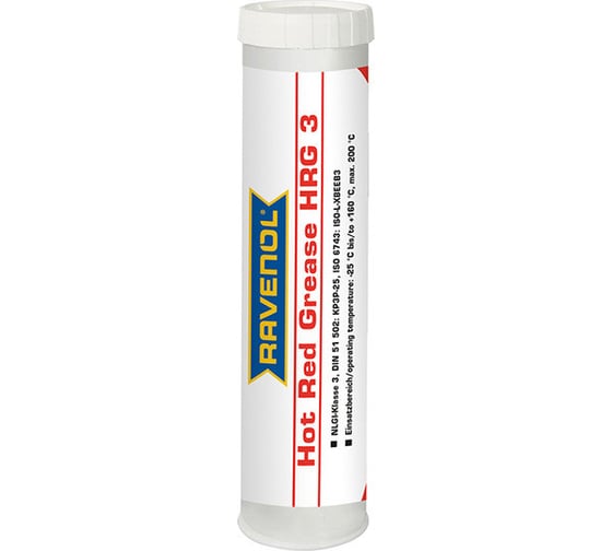 Смазка RAVENOL Hot Red Grease HRG 3 0,4кг 1340122-400-04-999 1