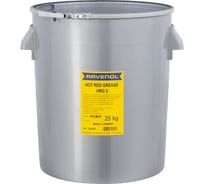 Смазка RAVENOL Hot Red Grease HRG 2, 25кг 1340121-025-03-999