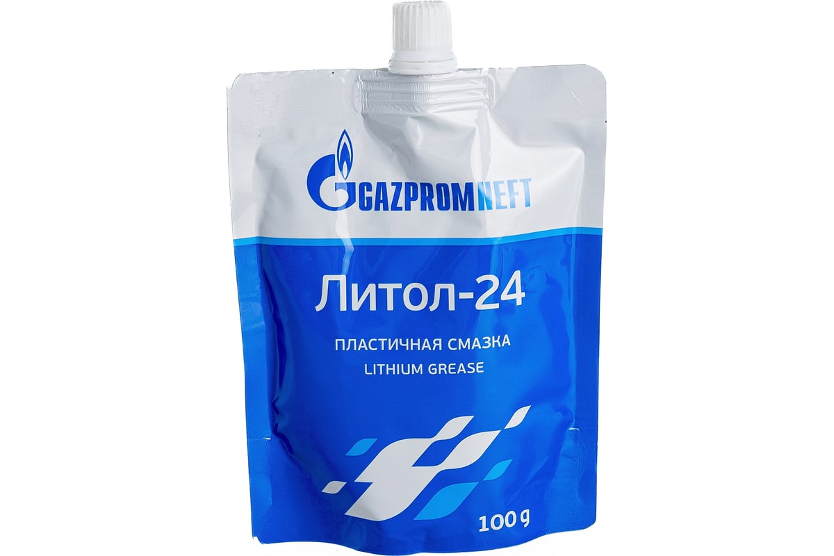 Смазка ЛИТОЛ-24 дой-пак 100 г Gazpromneft 2389906978 - выгодная цена,  отзывы, характеристики, фото - купить в Москве и РФ