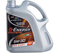 Масло G-ENERGY Synthetic Far East 5W-30 4л 253142415