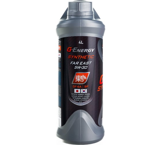 Масло G-ENERGY Synthetic Far East 5W-30 4л 253142415