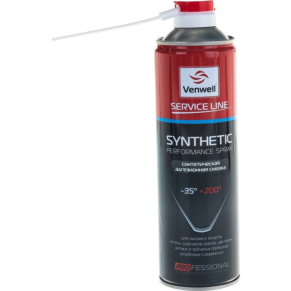 VENWELL Синтетическая адгезионная смазка Synthetic Performance Spray, 500 мл