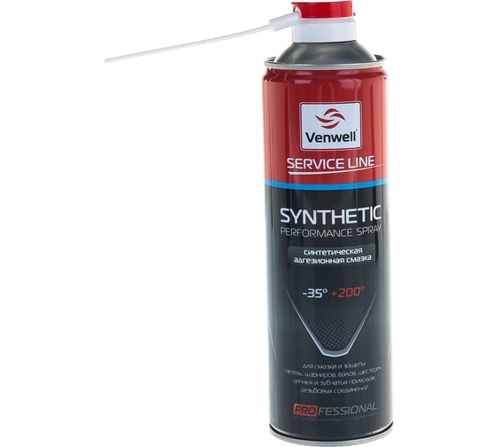 Синтетическая адгезионная смазка Venwell Synthetic Performance Spray 500 мл VW-SL-019RU - выгодная цена, отзывы, характеристики, фото - купить в Москве и РФ