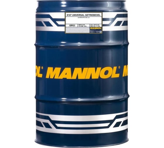 Трансмиссионное масло MANNOL UNIVERSAL GETRIEBEOEL 80W90, 208 л 1315 1