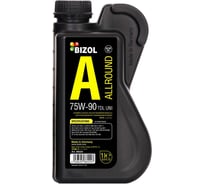 Синтетическое моторное масло Bizol Allround Gear Oil TDL 75W-90 UNI, 1 л 88220