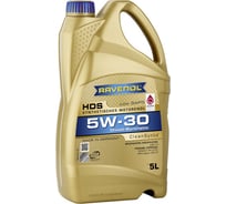 Моторное масло RAVENOL HDS Hydrocrack Diesel Specif SAE 5W-30, 5 л 1111121-005-01-999