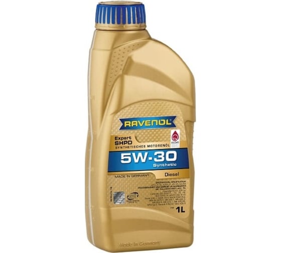 Моторное масло RAVENOL Expert SHPD SAE 5W-30, 1 л 1121104-001-01-999 1