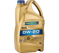 Моторное масло RAVENOL EHC SAE 0W-20, 4 л 1111128-004-01-999