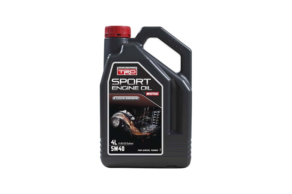 Моторное масло MOTUL TRD SPORT ENGINE OIL 5W40, DIESEL, 4 л 110943