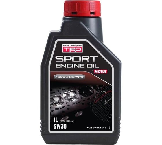 Моторное масло MOTUL TRD SPORT ENGINE OIL 5W30, GASOLINE, 1 л 110939