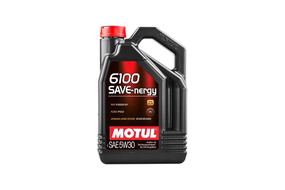 Моторное масло MOTUL 6100 SAVE-NERGY 5W30, 4 л 112128 - выгодная цена,  отзывы, характеристики, фото - купить в Москве и РФ