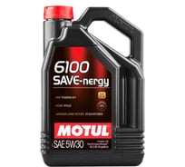 Моторное масло MOTUL 6100 SAVE-NERGY 5W30, 4 л 112128