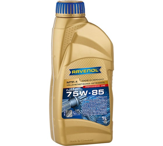 Трансмиссионное масло RAVENOL MTF -1 SAE 75W-85, 1 л 1221102-001-01-999