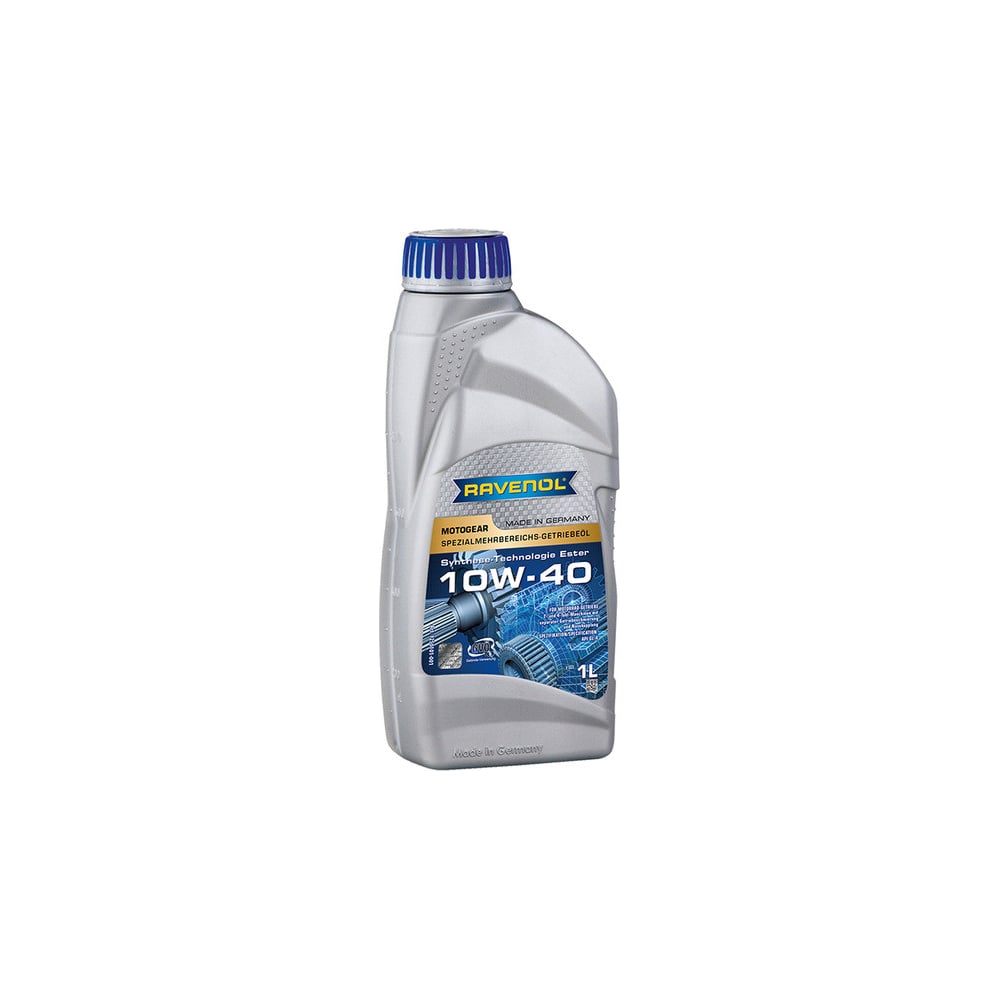 Трансмиссионное масло RAVENOL Motogear SAE 10W-40, GL-4, 1 л 1250101 ...