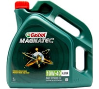 Моторное масло полусинтетическое Magnatec 10w40, 4 л Castrol 156EED