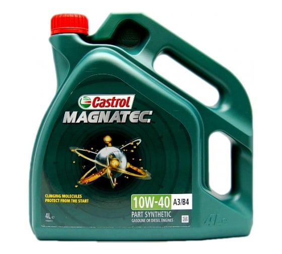 Моторное масло полусинтетическое Magnatec 10w40, 4 л Castrol 156EED 1